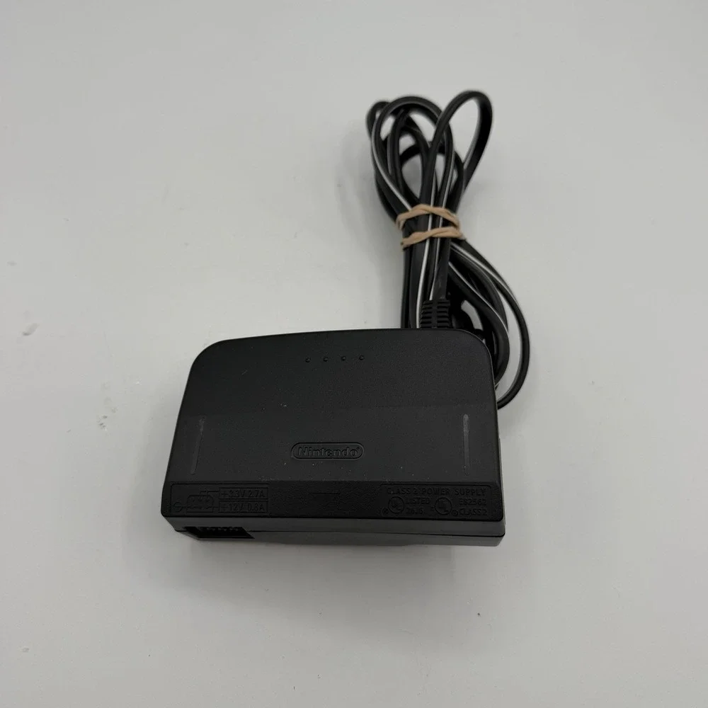 Nintendo 64 N64 AC Adapter OEM Official Power Supply Cable Cord NUS-002 Tested